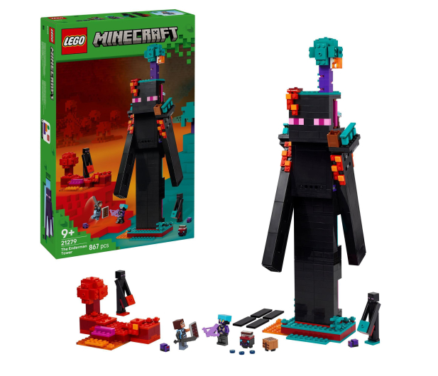 LEGO Minecraft 21279 Wieża Endermana - 1331615 - zdjęcie 2